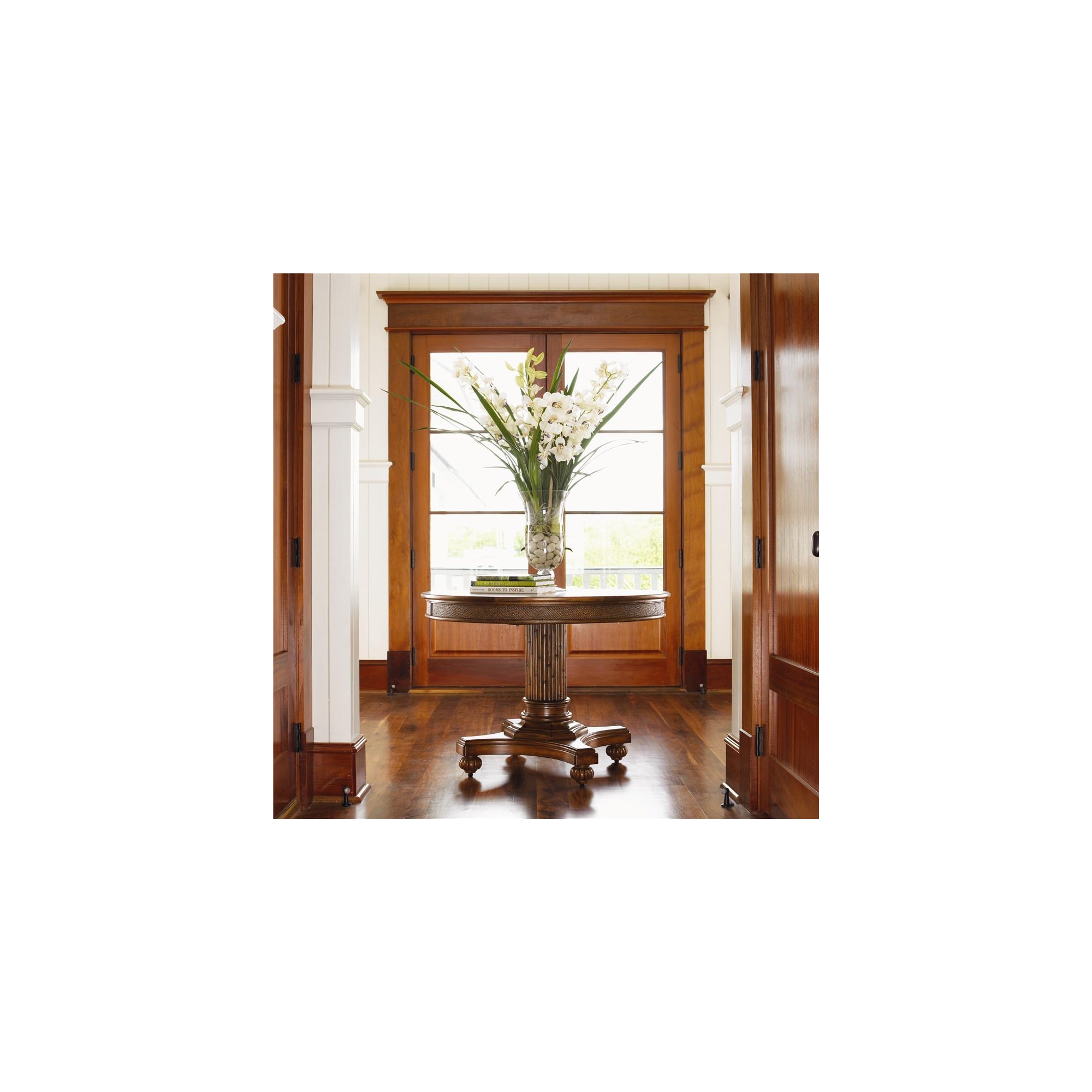 Tommy Bahama Home Island Estate 230495651 Round Cayman Kitchen Table ...